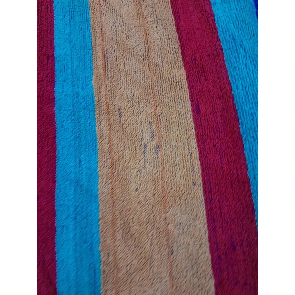 Cecil Saydah Sunbrights Oversized Beach Towel Blanket 32x60 Rainbow Stripes
